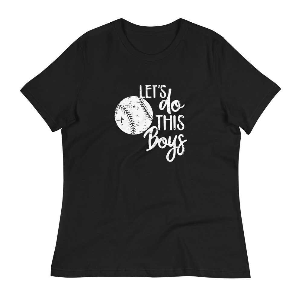 Let's Do This Boys Sport Mom Boys Baseball Shirt | Etsy