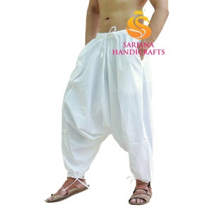 人気の Harem White Pants Etsy - その他