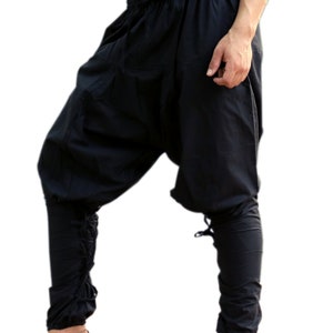 Sarjana Handicrafts Men Women Cotton Solid Pockets Harem Pants, Dhoti ...