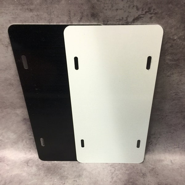 Two Sided Black & White 0.40 Aluminum Plates 10pk