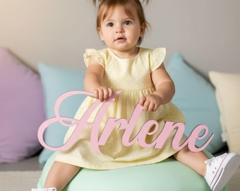 Custom Wood Baby Name Sign, Letter Wall Art, Wall Art for Nursery, , Kids Room Art, Baby Name Sign, Kids Room Decor,Wooden Sign, USA