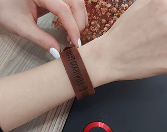 Bracciale in pelle, Bracciale personalizzato, Bracciale Boho Wrap, Bracciale in pietra preziosa al quarzo, Bracciale in cristallo, Bracciale con perline nere charme - Italia