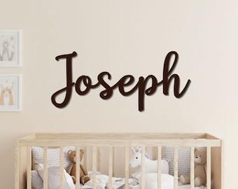 Custom Wood Nursery Name Sign, Personalized Wooden Names, Custom Nursery Sign, Wooden Name Sign, Wood Sign, Wood Name, Wooden Wall Decor