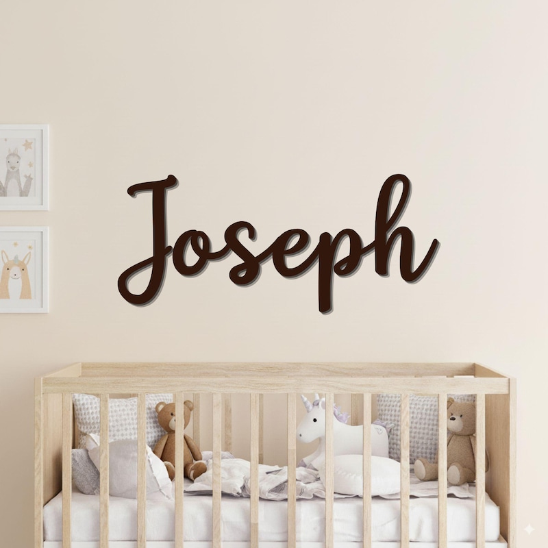 Nursery Name Sign - Etsy