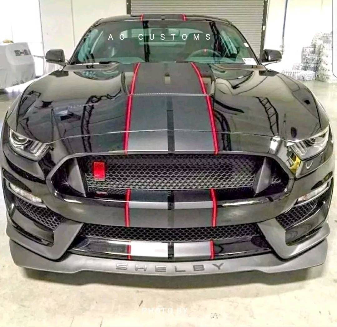 2015 Mustang Stripes >> 2015 2016 2017 2018 2019 Ford Mustang Racing Rally Stripes Le Mans Decal 7 2015 Mustang Stripes >> 2015 2016 2017 2018 2019 Ford Mustang Racing Rally Stripes Le Mans Decal 7