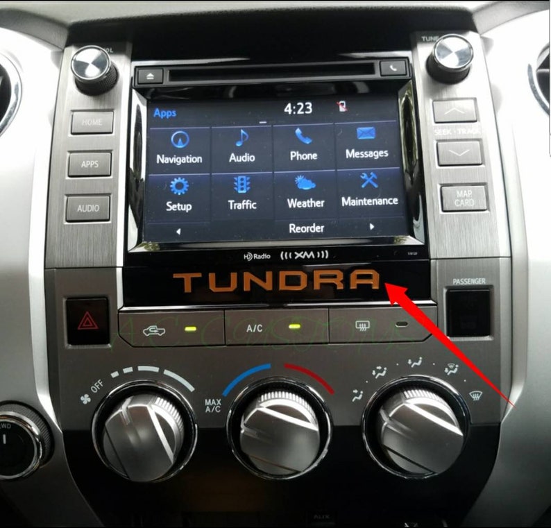 2014 2015 2016 2017 2018 Toyota Tundra Vinyl Decal Radio | Etsy