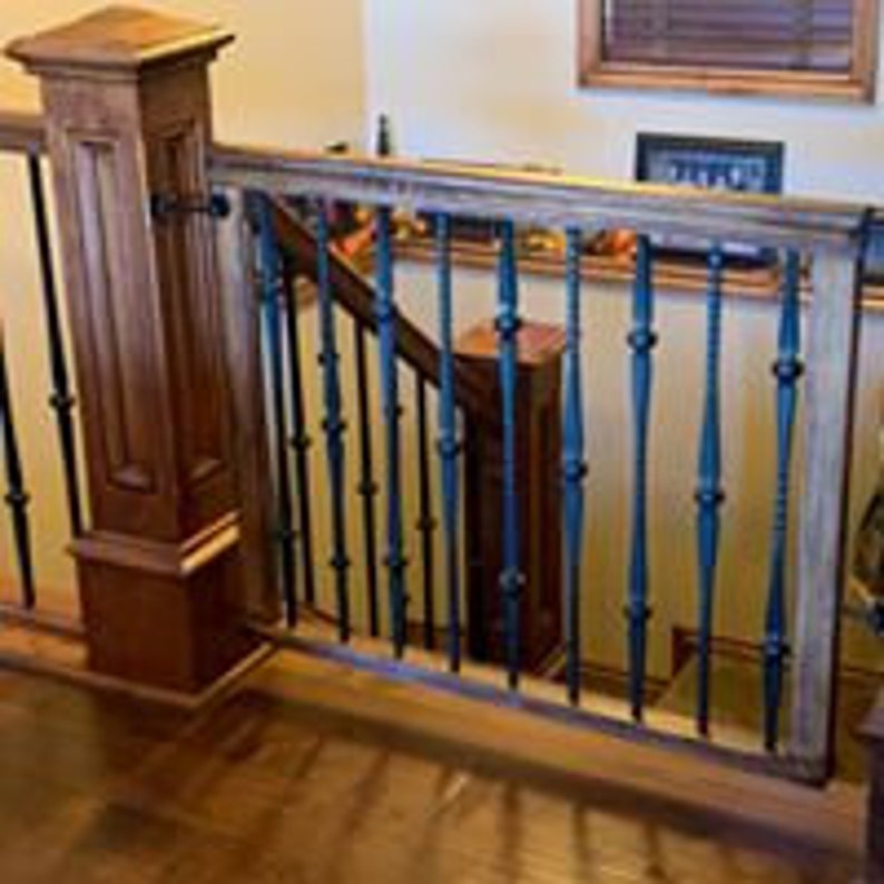 Customizable Wrought Iron Baby/Pet Gate Etsy