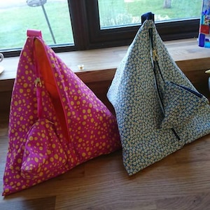 Knitting bag. Sewing bag. Craft bag