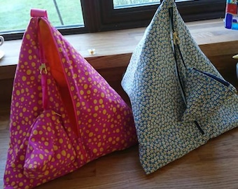 Knitting bag. Sewing bag. Craft bag