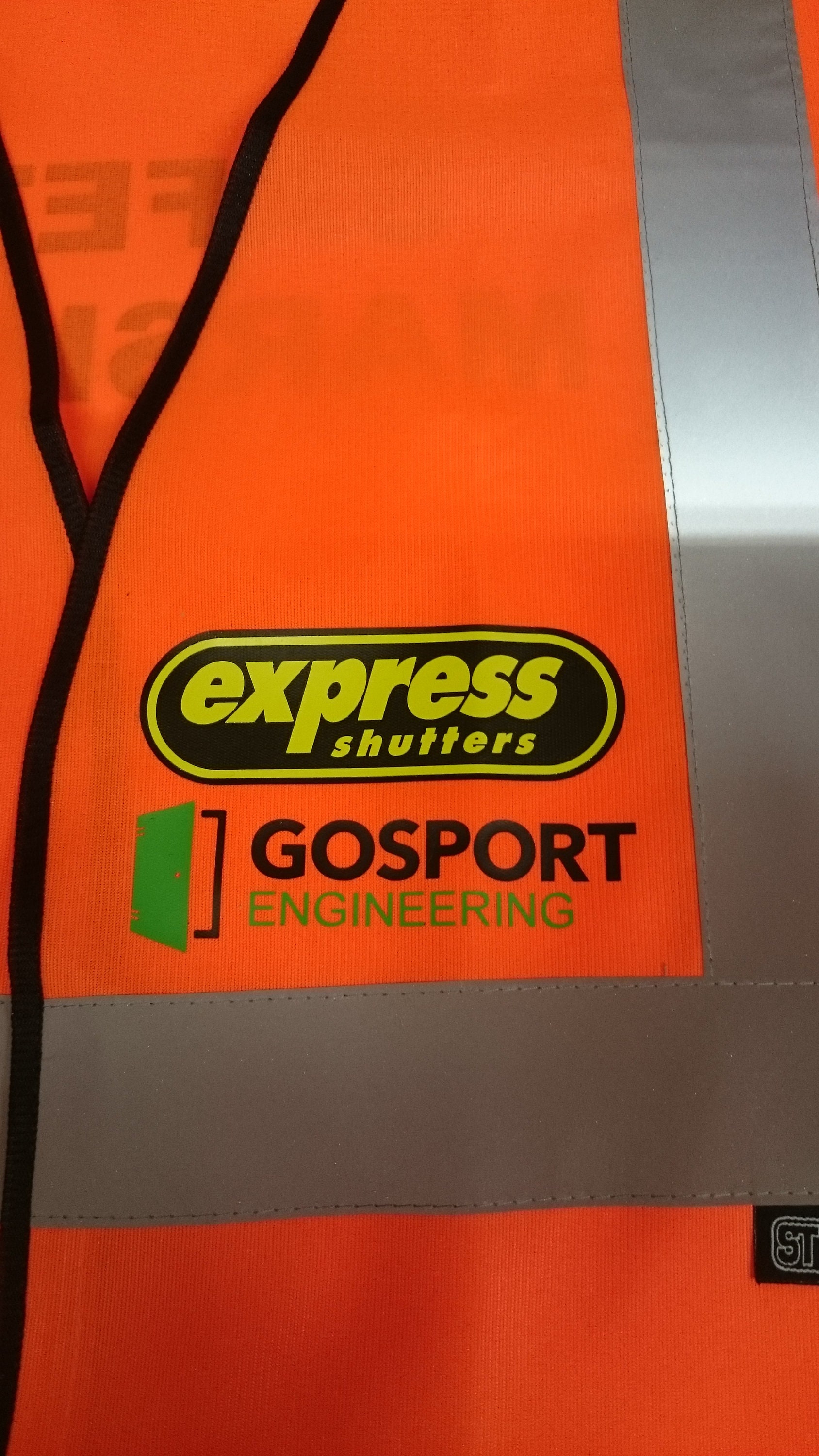 Hi-Vis Safety Vest Orange | Reflective Mesh – Frontline