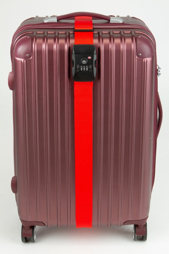 TSA Travel Luggage Suitcase Secure Combination Lock Nylon Packing Belt  Strap US