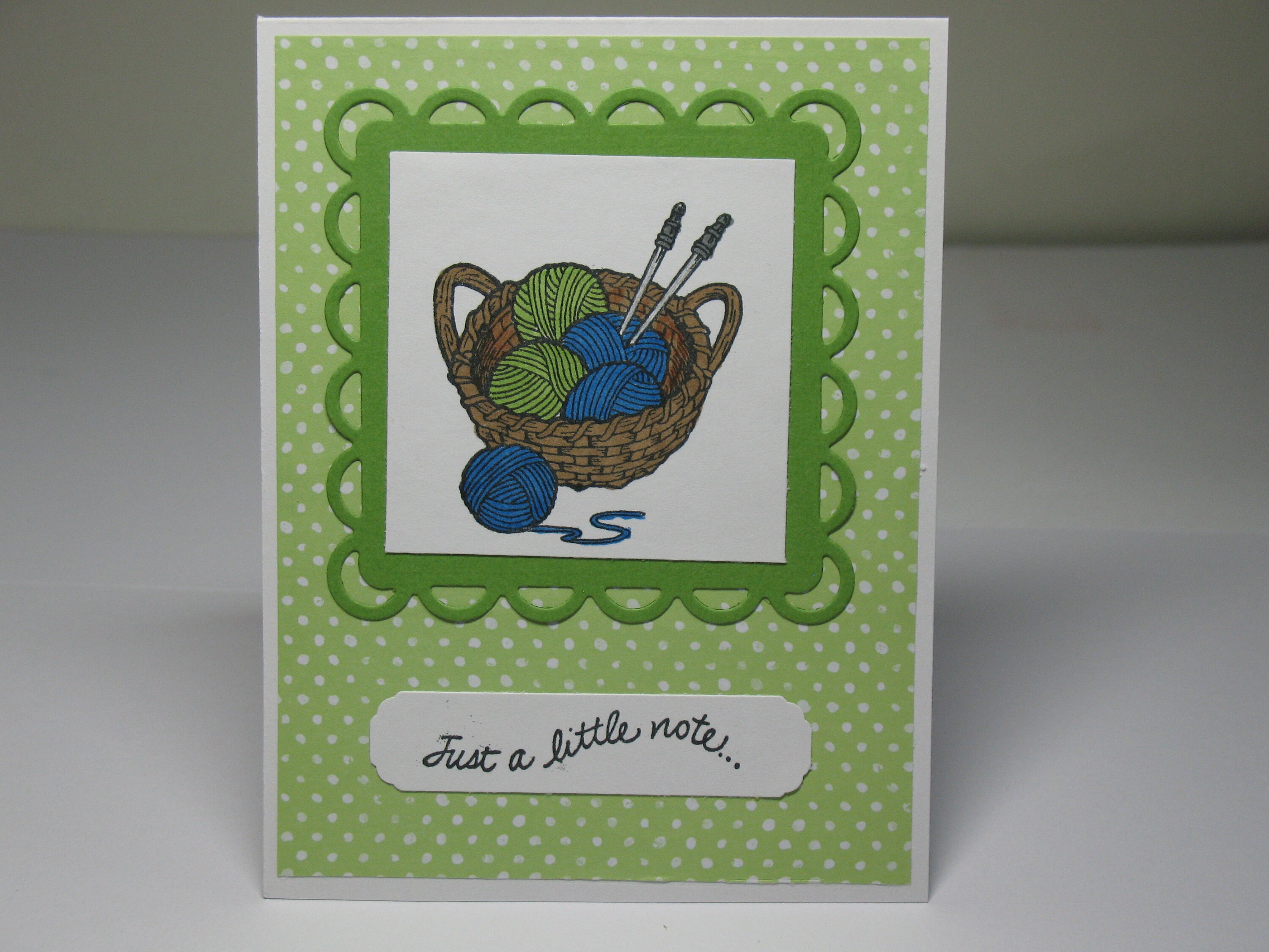 6 Knitters Note Cards, Just a Little Note, Yarn Lover - Etsy