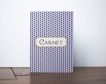 Notebook A5/A6 - Collection ART DECO purple