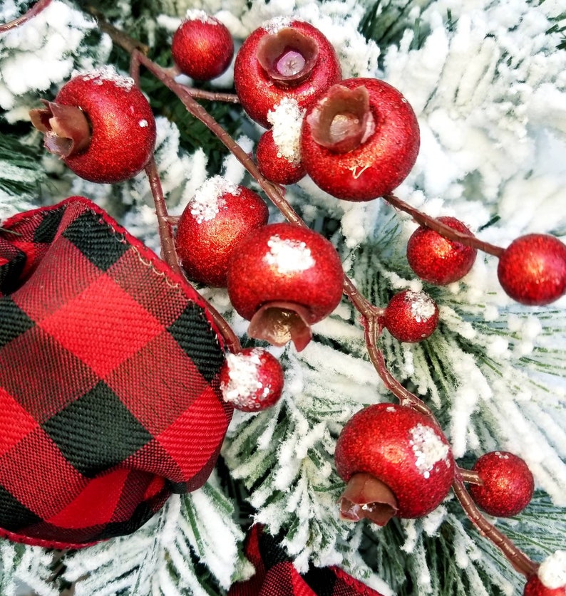 Evergreen wreath Free Shipping Deer Christmas Wreath Holiday Wreath Wreath with snow Rustic Christmas Wreath Best Christmas Wreath