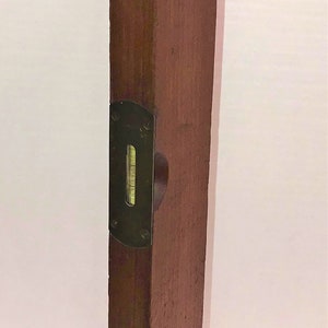 Vintage 26-Inch Akron Standard (Made in the USA) Wood Level - Very Good Condition!