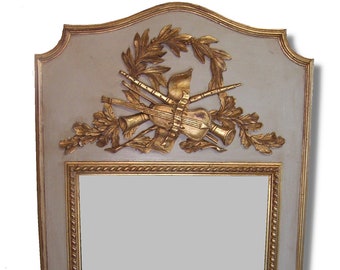 French Trumeau mirror french classic style. French fireplace mirror vintage Fireplace trumeau mirror style french clasic
