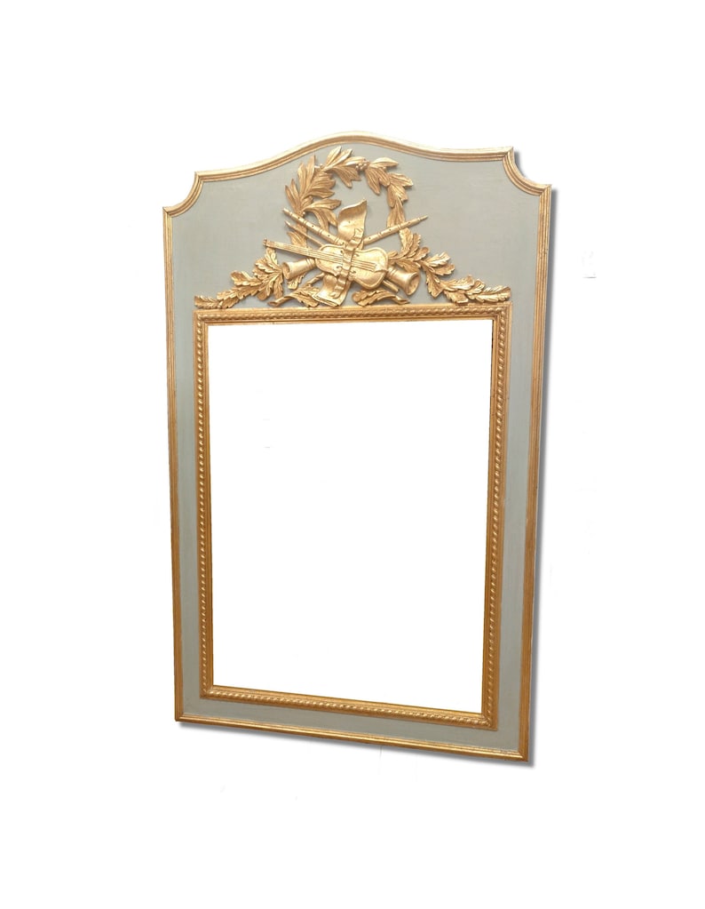 French Trumeau mirror