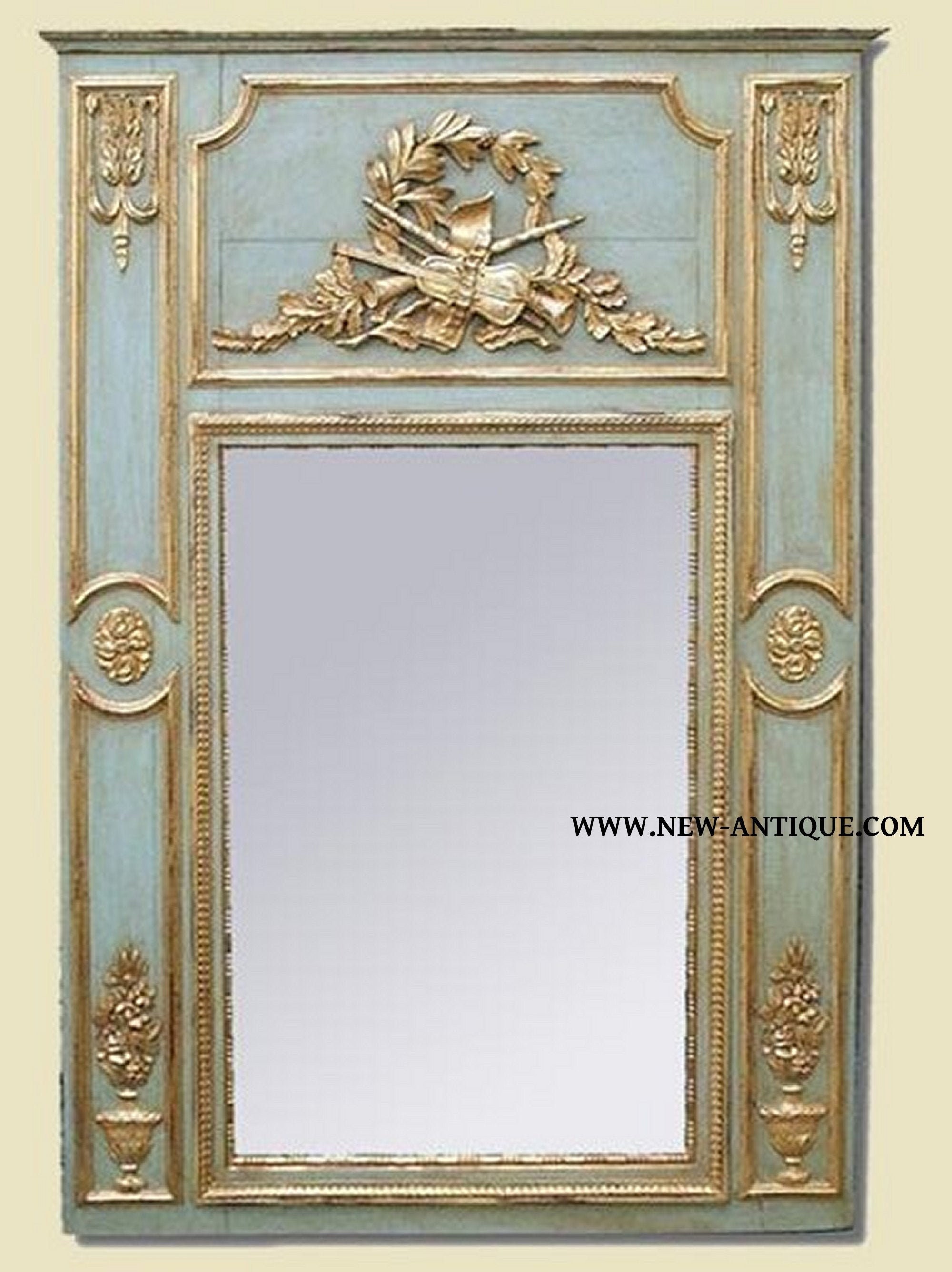 French Trumeau Mirror Louis XVI Antic Trumeau Mirror. French Etsy Israel
