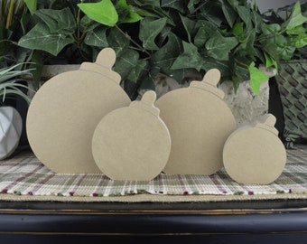 DIY Wood Christmas Ornament- Winter Craft- Unfinished Cutout- Free Standing- Christmas Mantle Decor- Crafts for Kids- Rustic Farmhouse Decor