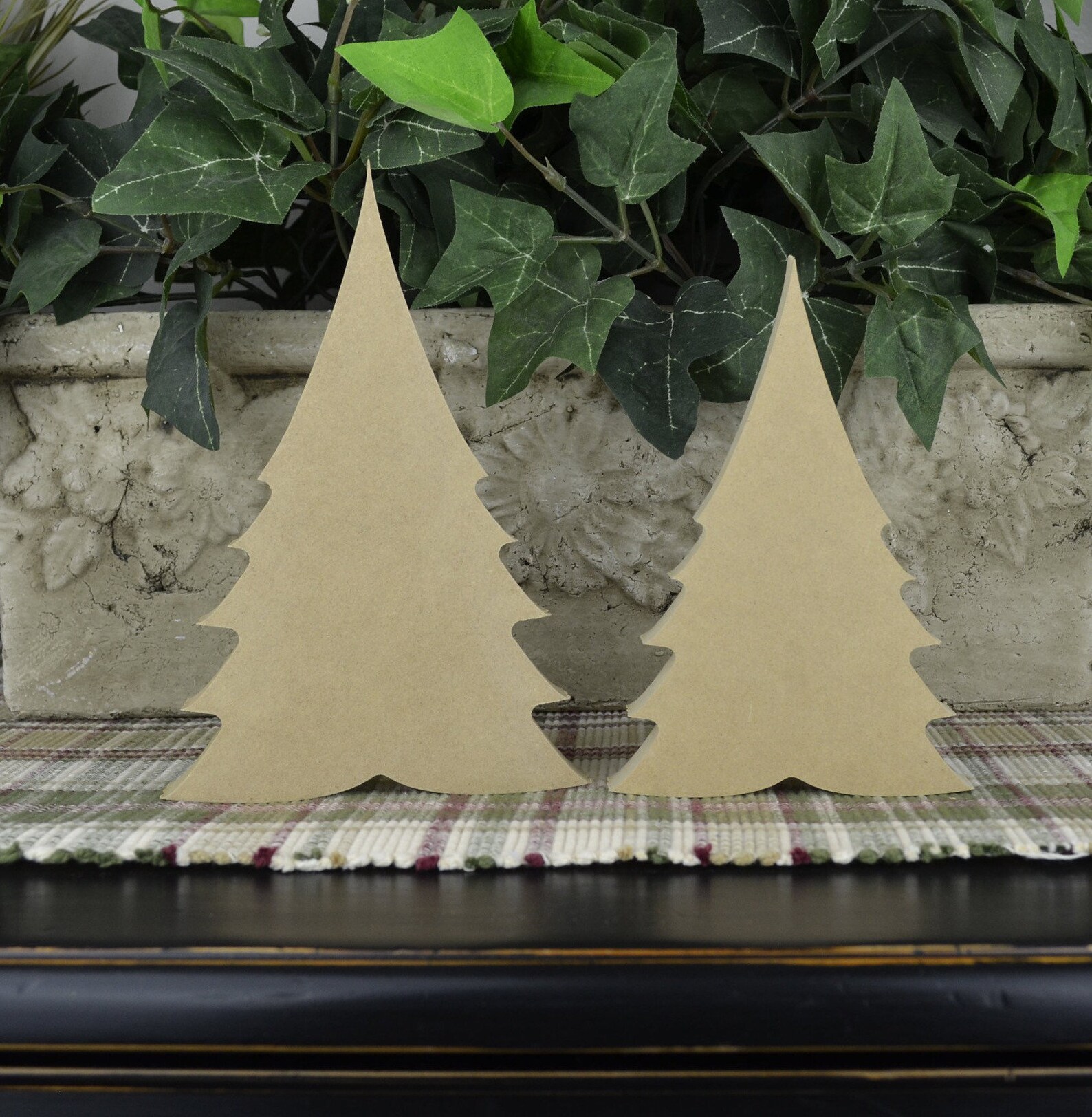 Gingerbread House Wood Cutout With a Gingerbread Man and Etsy