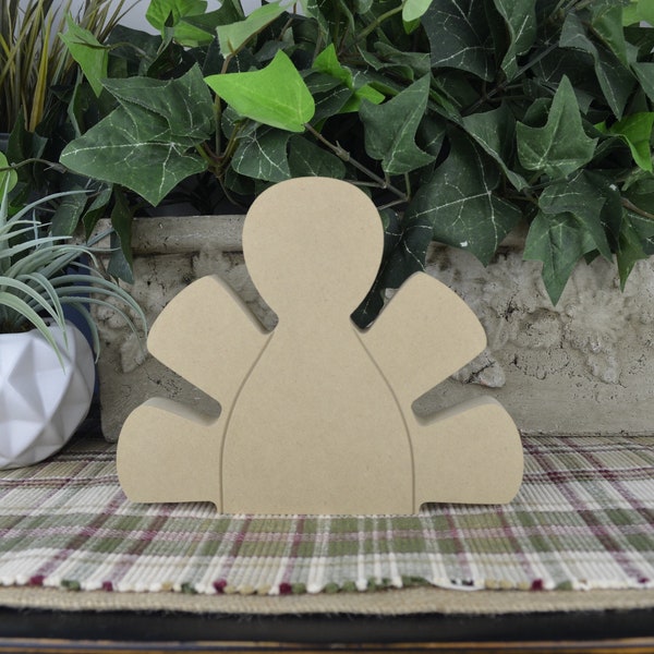 Turkey Cutout- DIY Wood Thanksgiving Craft- Free Standing- Unfinished Fall Mantle Decor- Thanksgiving Craft for Kids- Farmhouse Decor