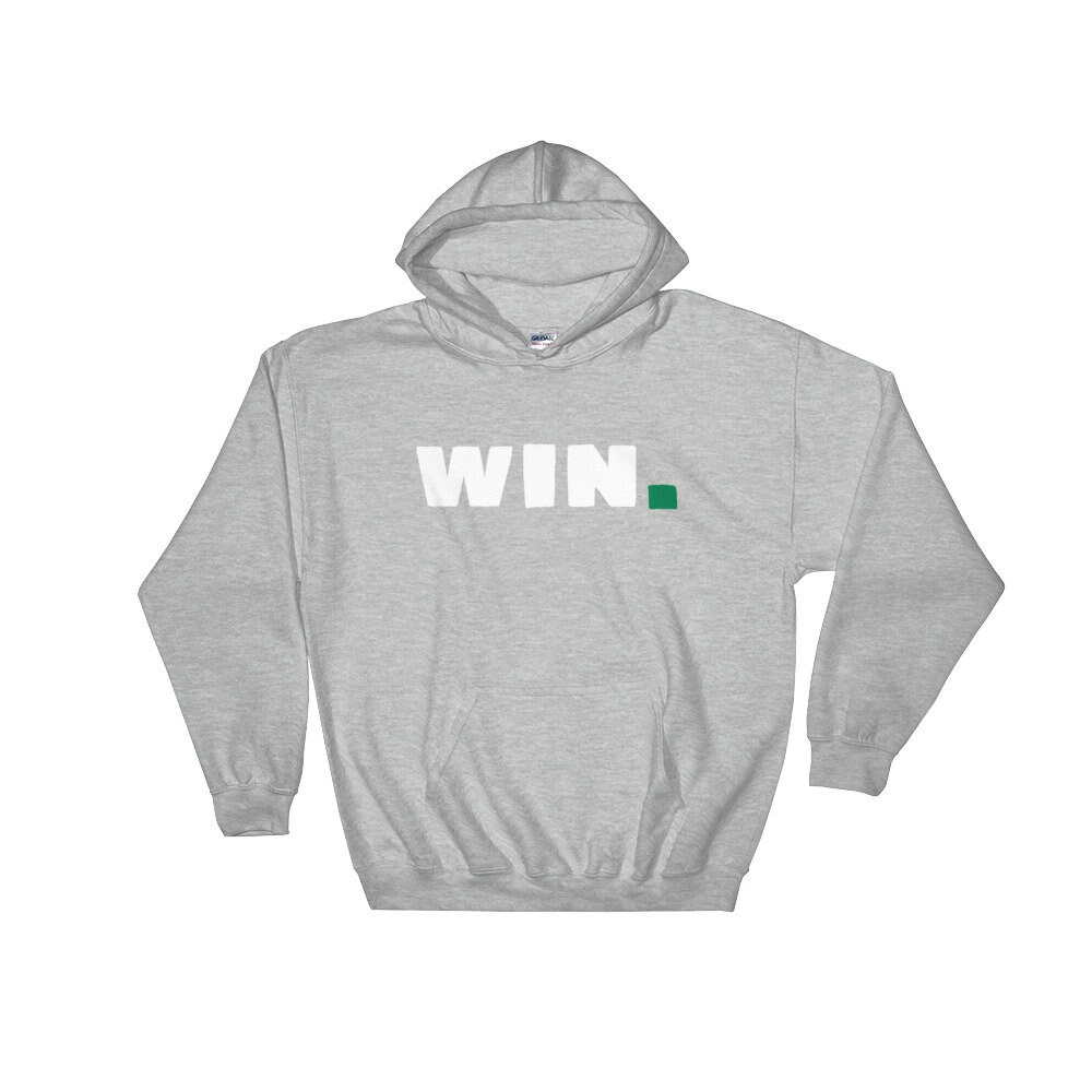 WIN. Unisex Hoodie | Etsy