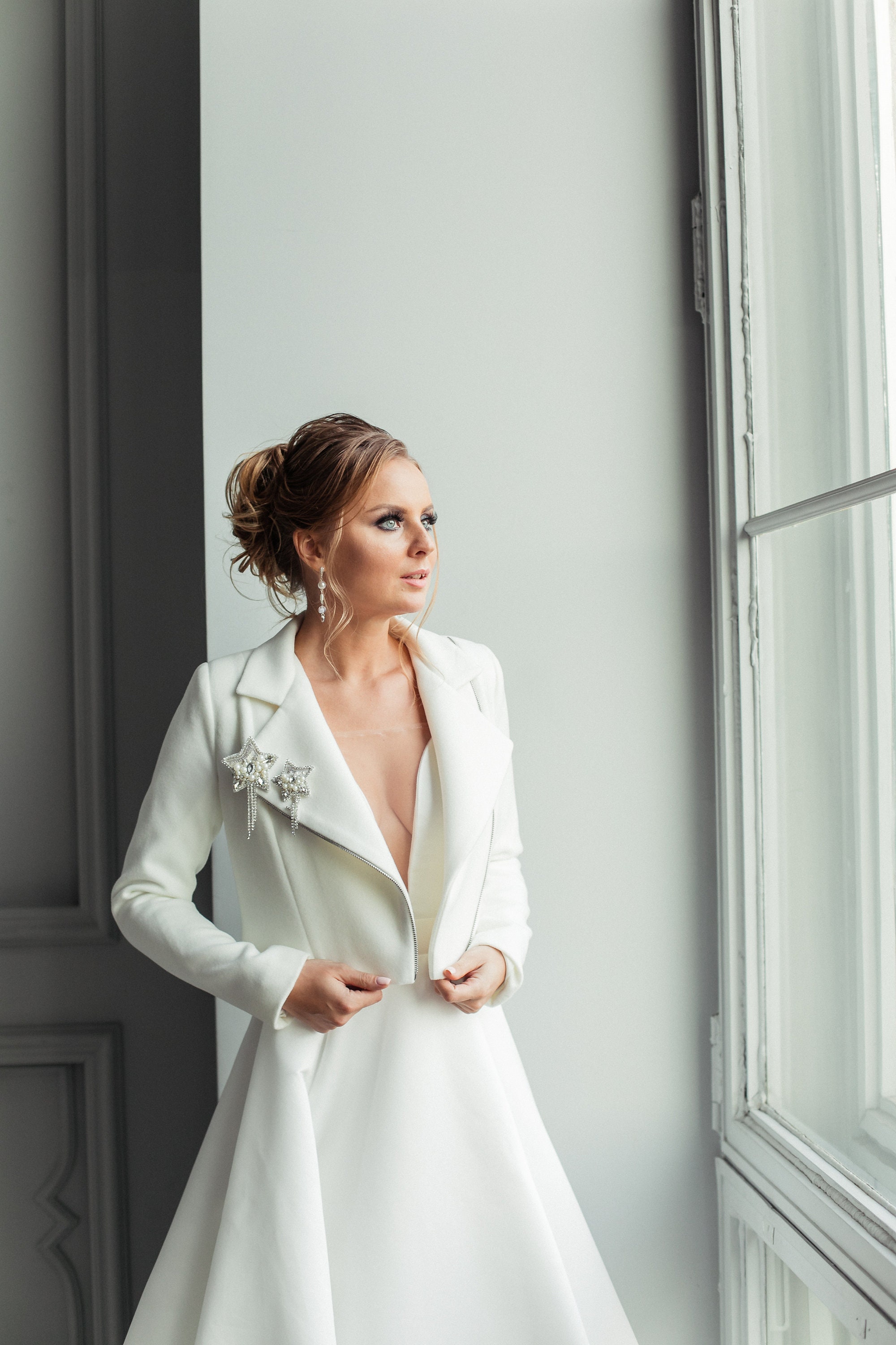 jacket dresses for weddings