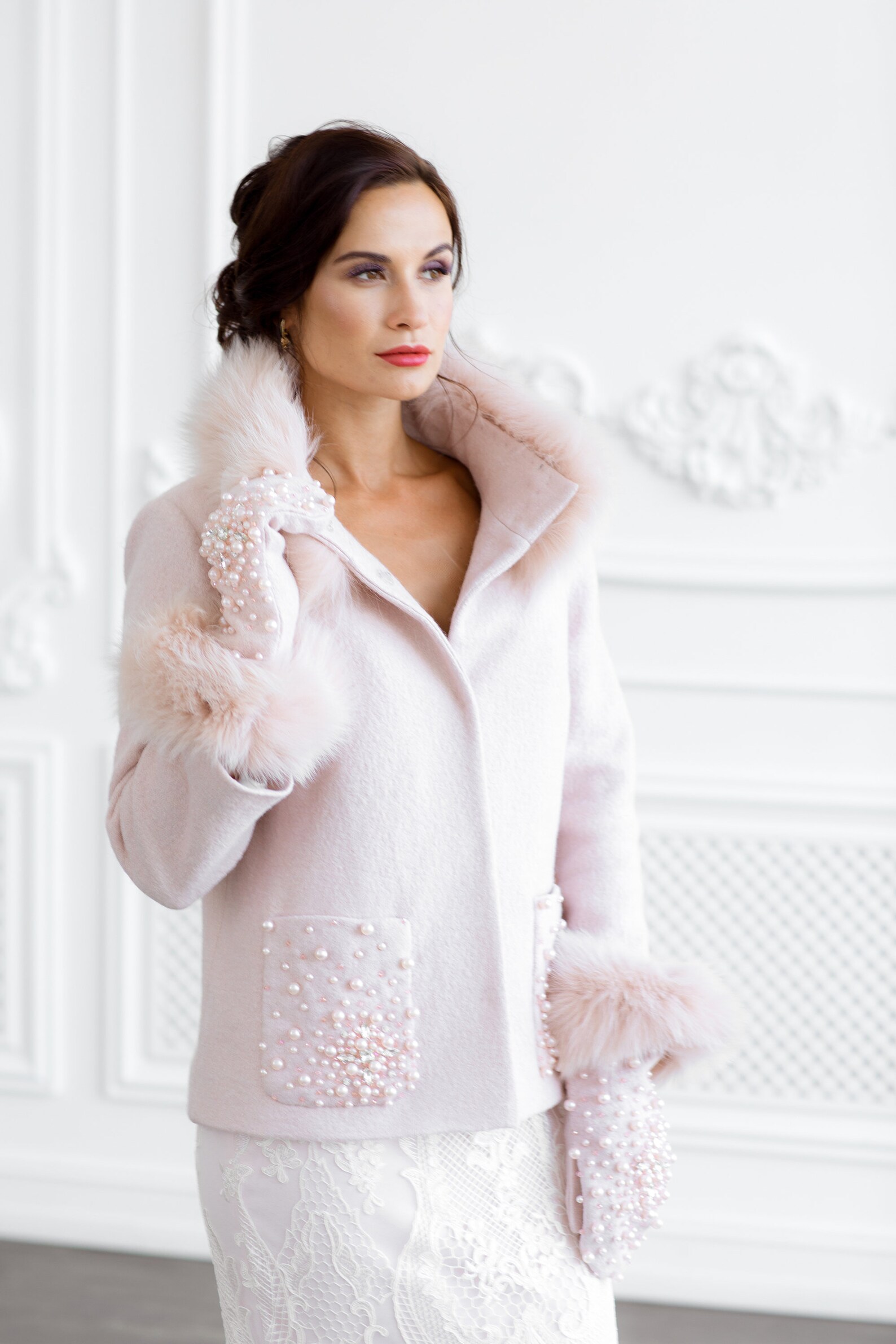 Wedding Coat Bridal Jacket Bridal Coat Wedding Jacket Etsy