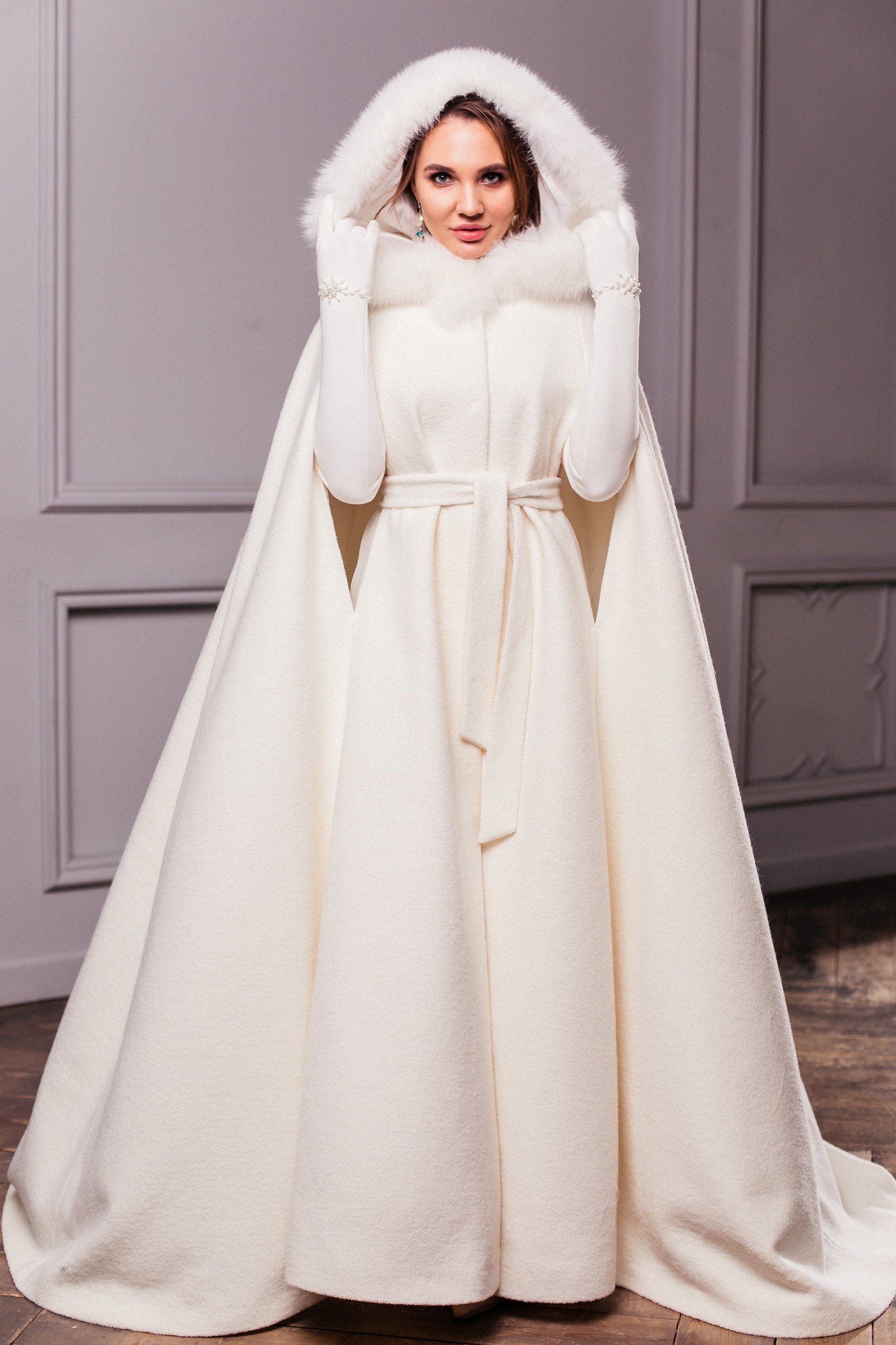 winter wedding dress