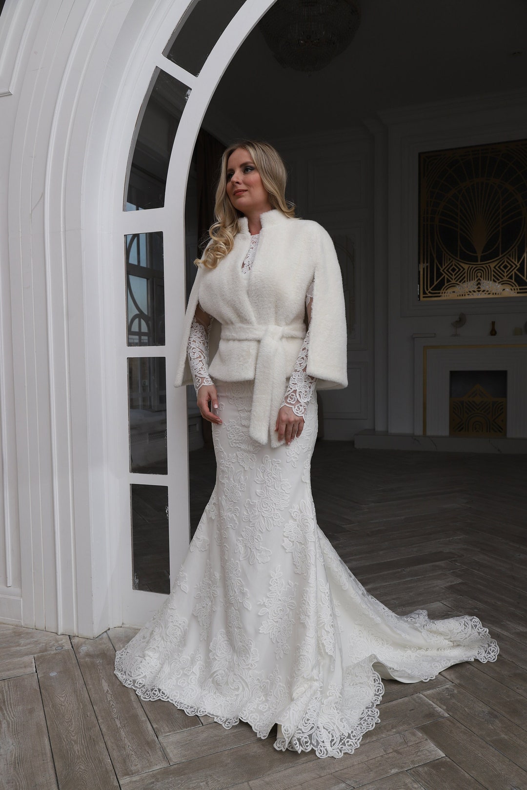 HOT Cappotto Mantello Per Abito Da Sposa Cappotto Da Sposa
