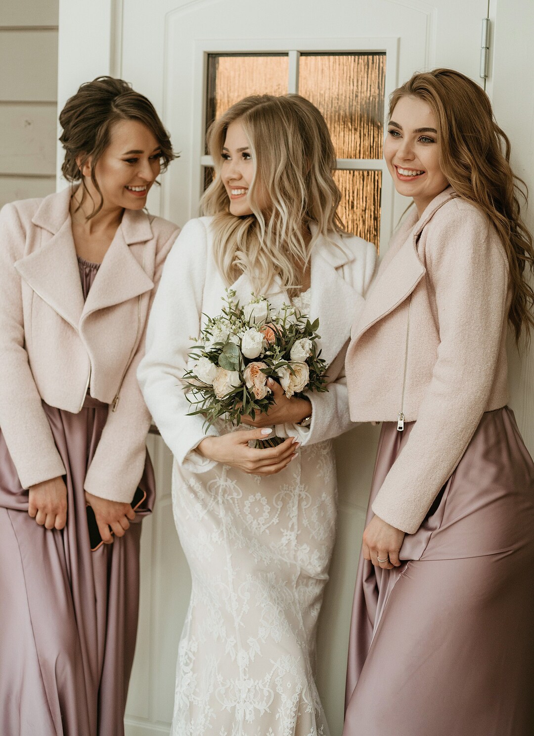 Wedding Coat for Winter Wedding Dress, Bridal Coat With Fur
