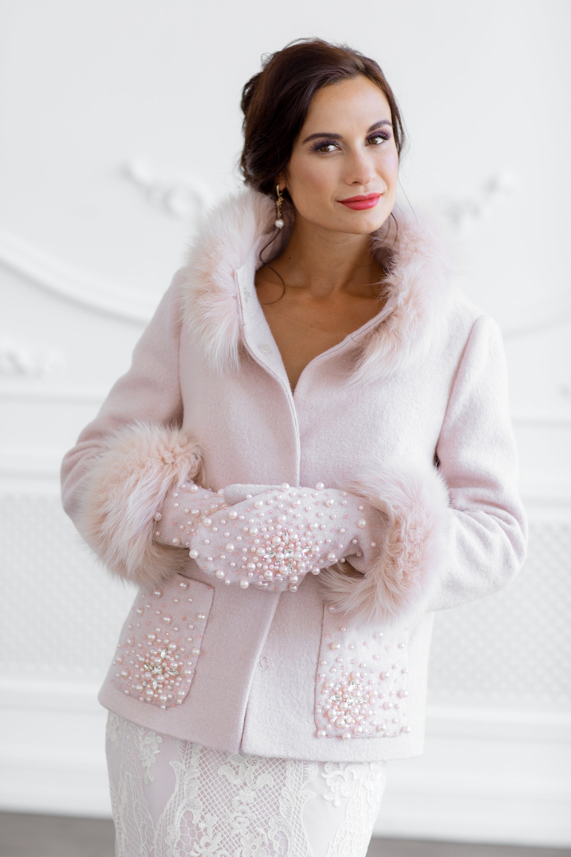 bridal coat winter