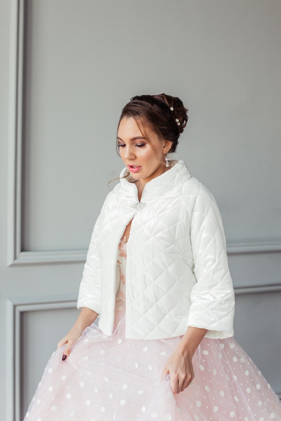 Bridal Jacket, Cashmere Jacket, Bridal Coat, Warm Wedding