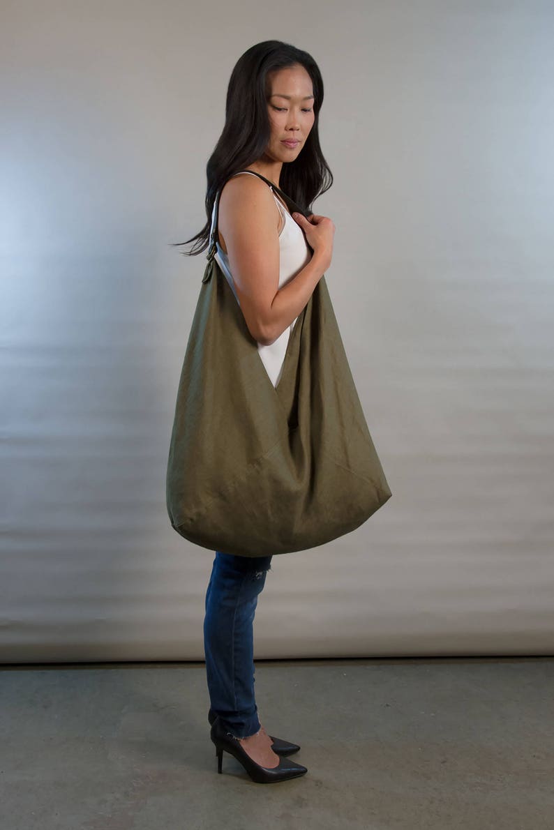 Market Bag Bento Bag Leather Rare Tropical Vintage Barkcloth Zero Waste Bag Shopping Bag Eco Friendly Bag Reusable Grocery Bag