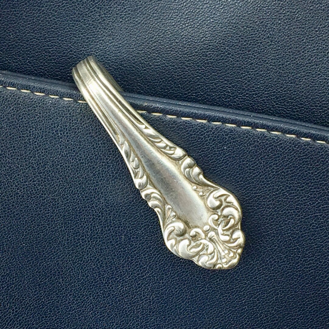 Vintage Silver Purse Hook Key Finder Key Holder Ring Upcycle Etsy