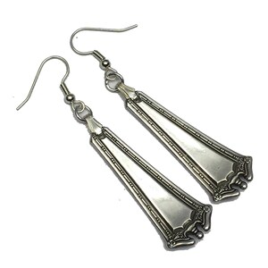 Spoon Earrings 1913 Continental by Rogers silver Antique Vintage Silverplate Silverware Gift