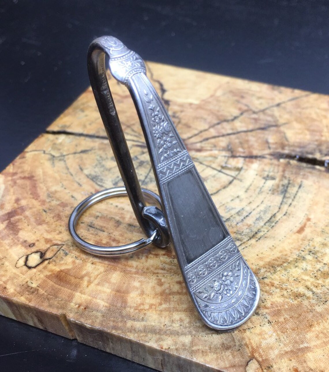 Rare Vintage Purse Hook Clip Silver Key Finder Key Ring Etsy