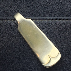 Purse Hook Silver Key Finder Key Ring Keychain Silverplate Silverwear Rogers Tipped