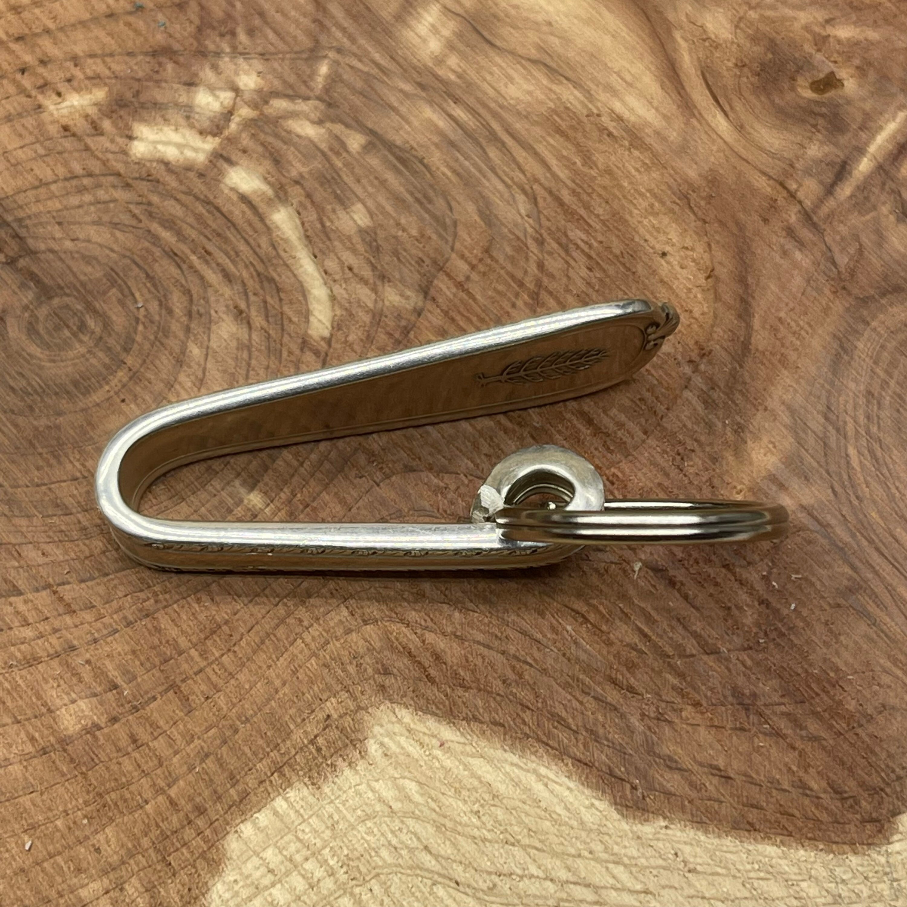 Sterling Silver Purse Hook Key Finder Key Holder Ring