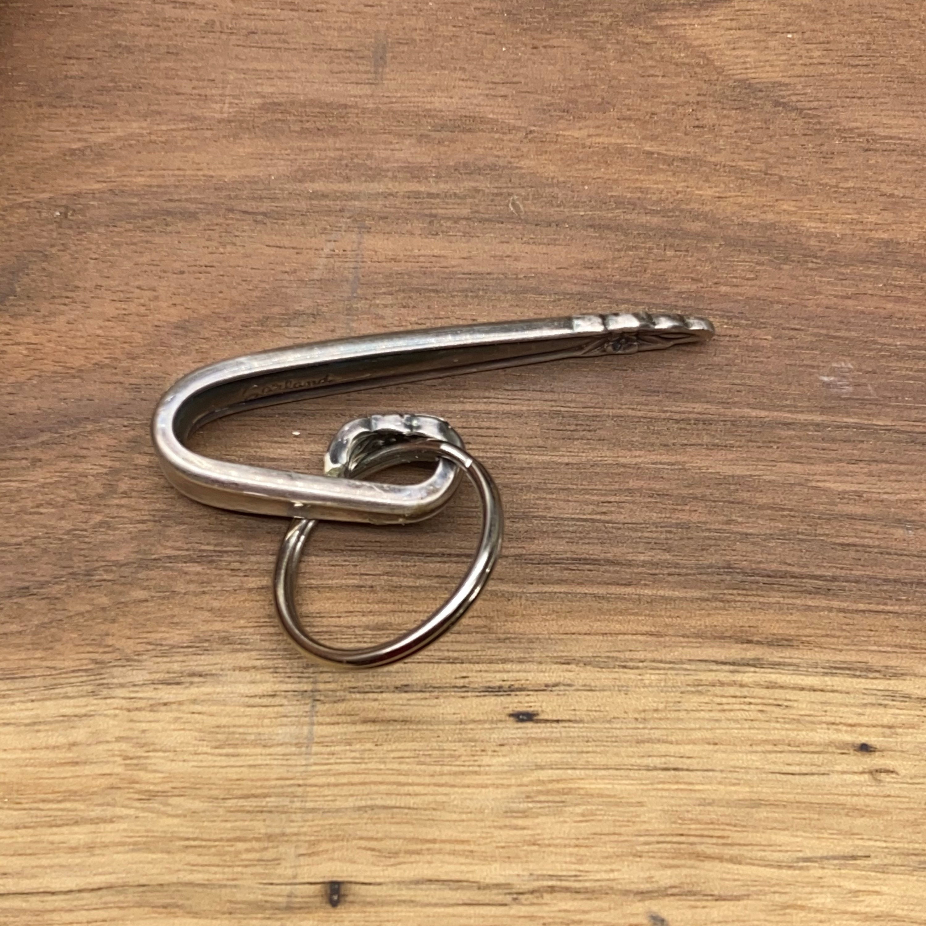 Vintage Purse Hook Garland Clip Silver Key Finder Key Ring Etsy