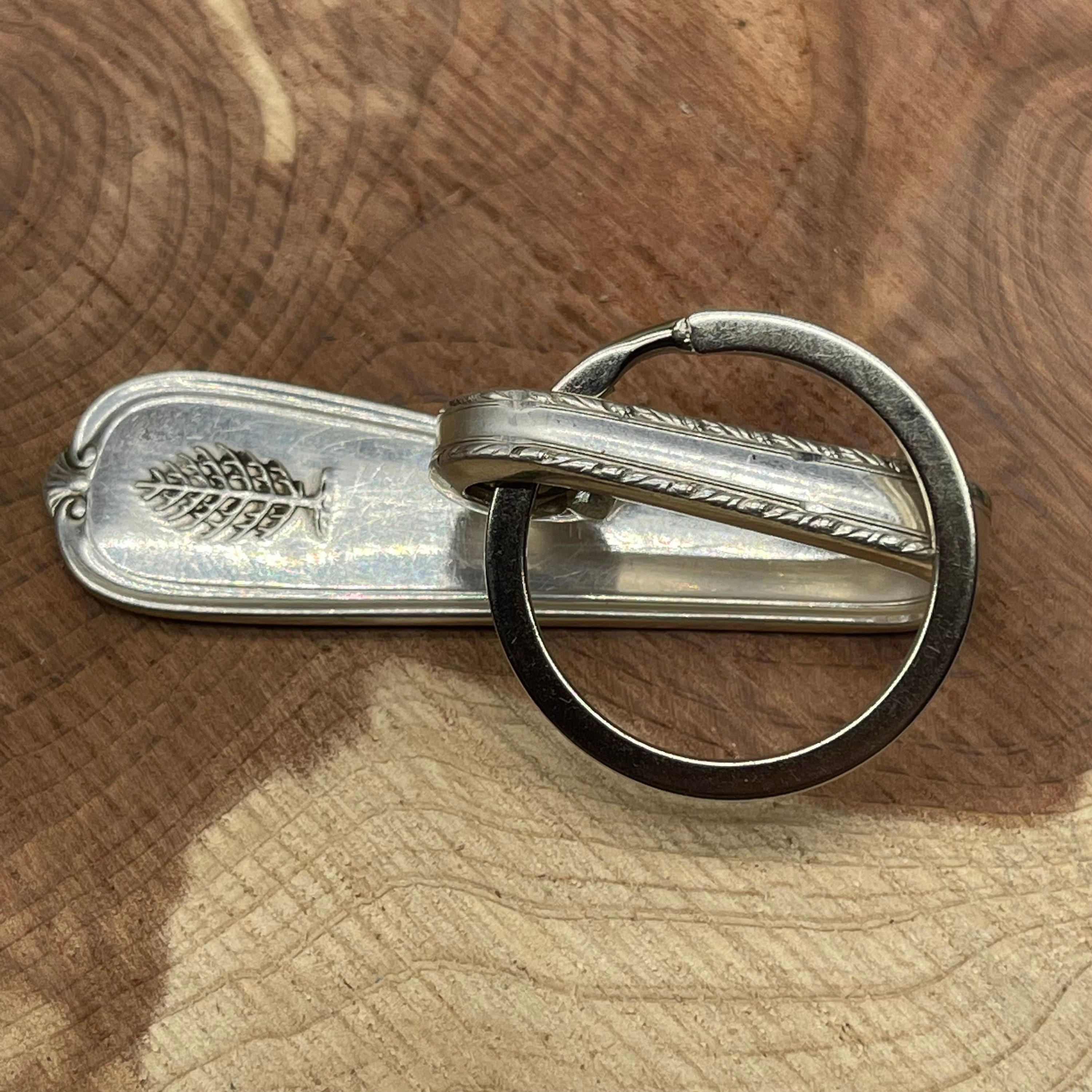 上品スタイル Hook Purse Silver Sterling Key Ring Holder Key Finder 小物