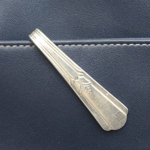 Purse Hook Silver Art Deco Oneid Court Key Finder Key Ring Keychain Silverplate Silverwear