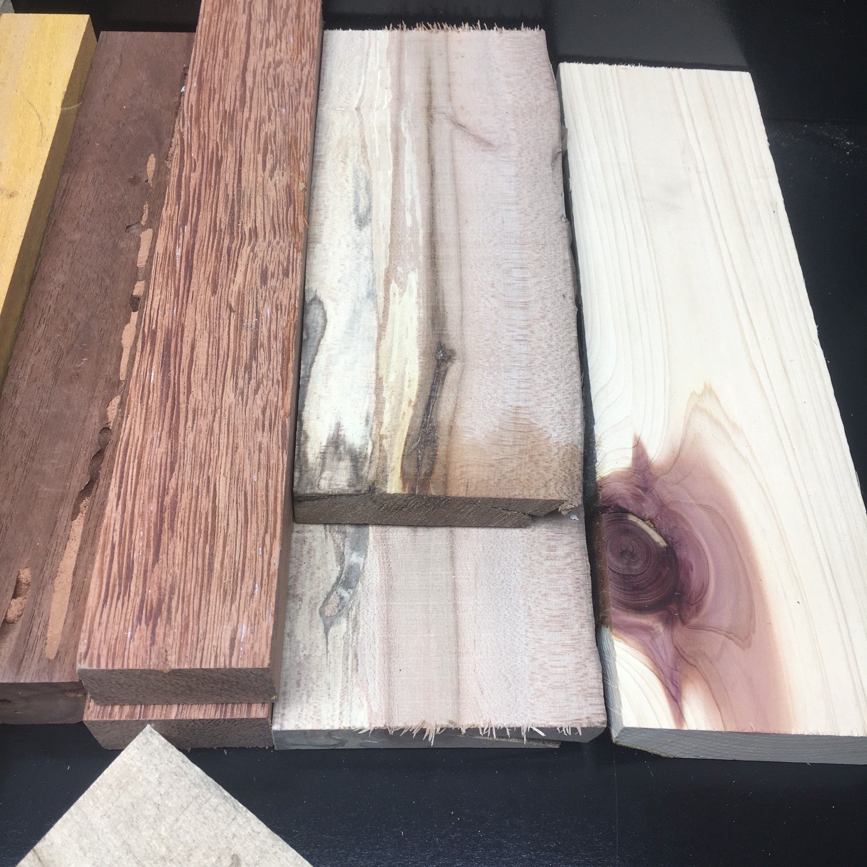 1 Box of Assorted Woods / Lengths Thicknesses Lumber Random Etsy