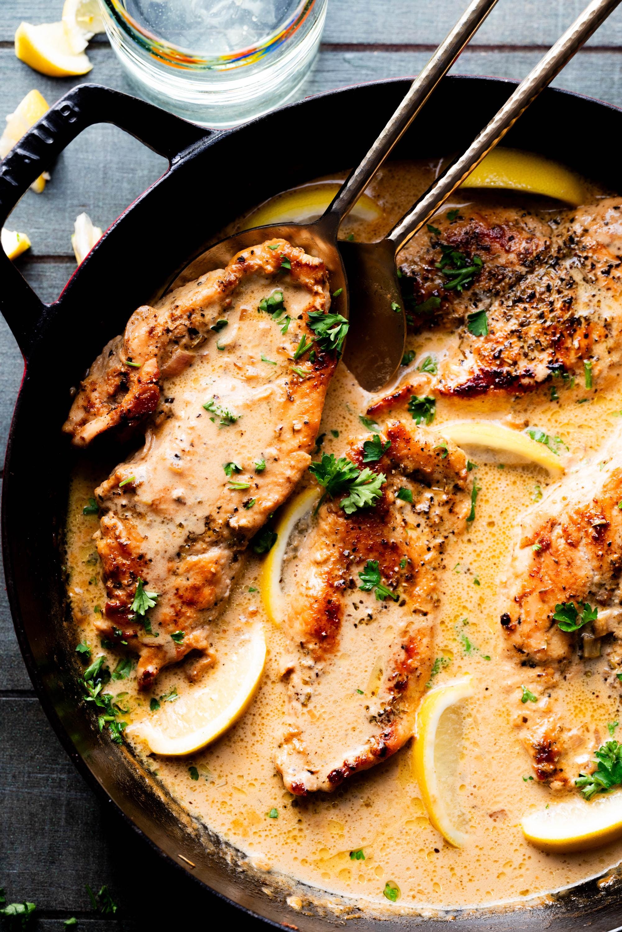 Creamy Chicken Chicken Pesto Tomato Bake Basil Pesto Stuffed