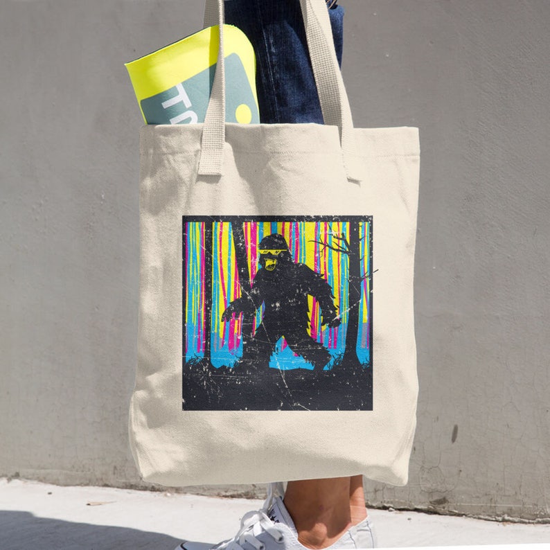 Gifts for Women Funny Gift Ideas Novelty Bag Funny Tote Funny Gifts Funny Bigfoot Tote Novelty Tote Bigfoot Tote