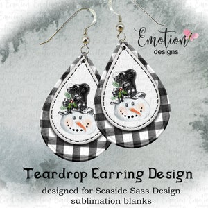 Teardrop  Earring digital designs, instant download, sublimation designs, original artwork, png, DTF printing