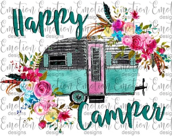 Download Happy Camper Svg Etsy