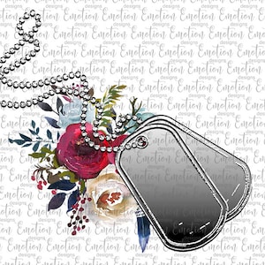 Dogtags PNG, Military,  instant download, Sublimation graphics, DTF printing