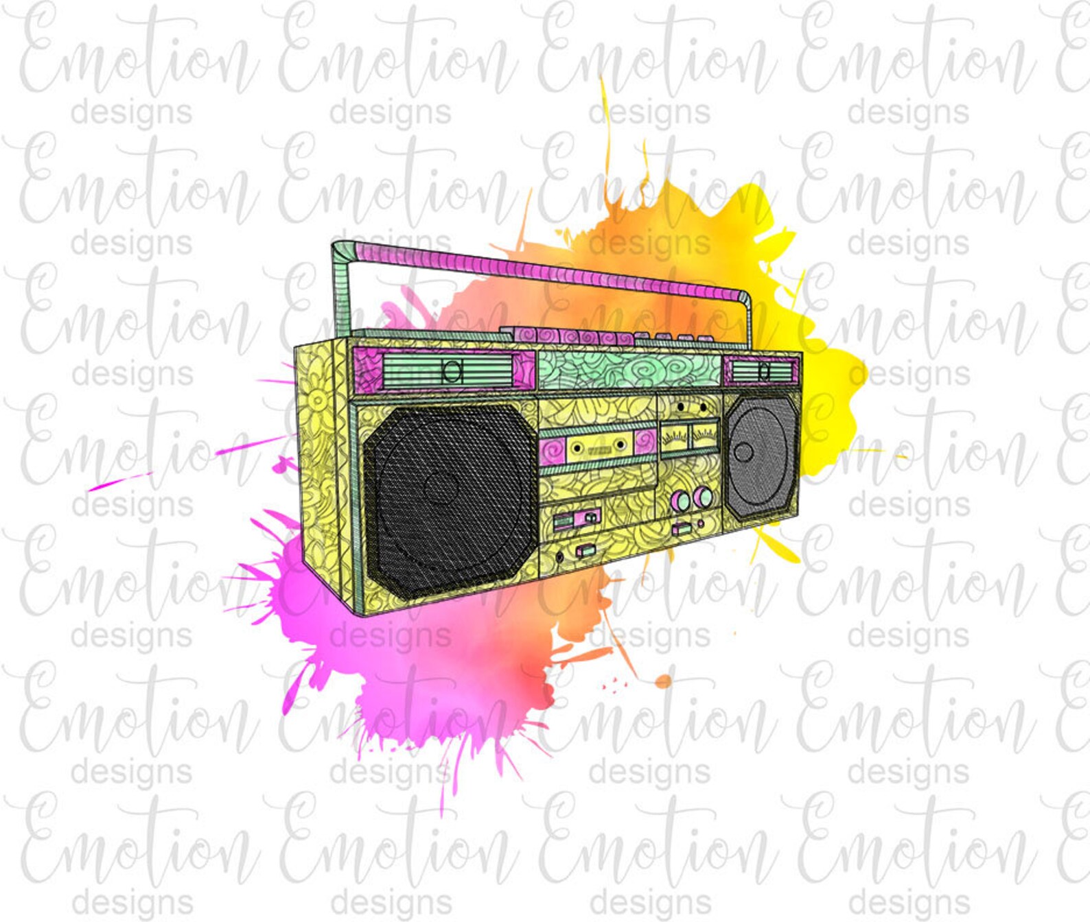 Custom boombox. Boombox custom.