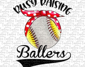 Béisbol y sóftbol: imágenes PNG, imágenes prediseñadas, sóftbol, descarga instantánea, sublimación, impresión DTF